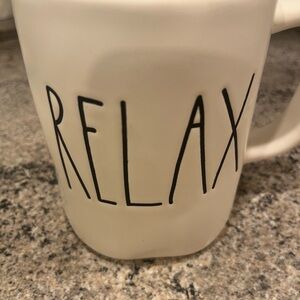 Rae Dunn Cream Relax Mug